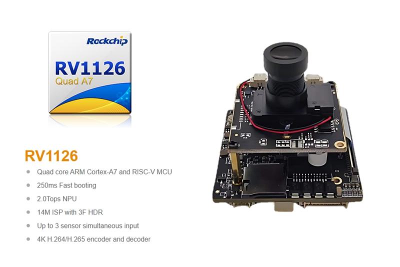 Modul IP kamery RV1126 posouvá dohled na novou úroveň